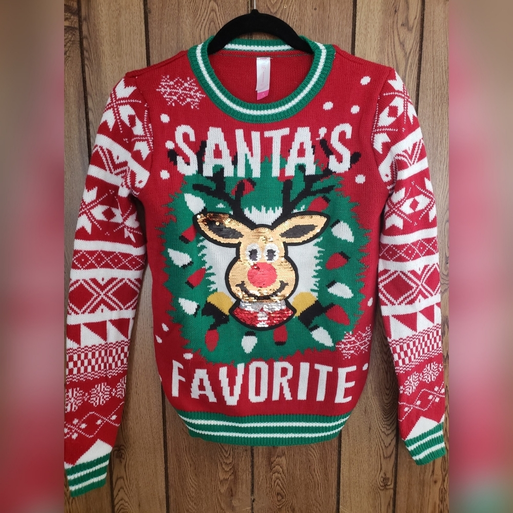🟢 FREE WITH ANY PURCHASE OVER $10. Ugly Christmas Sweater